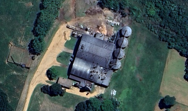 Satellite view of the Ciklico plant